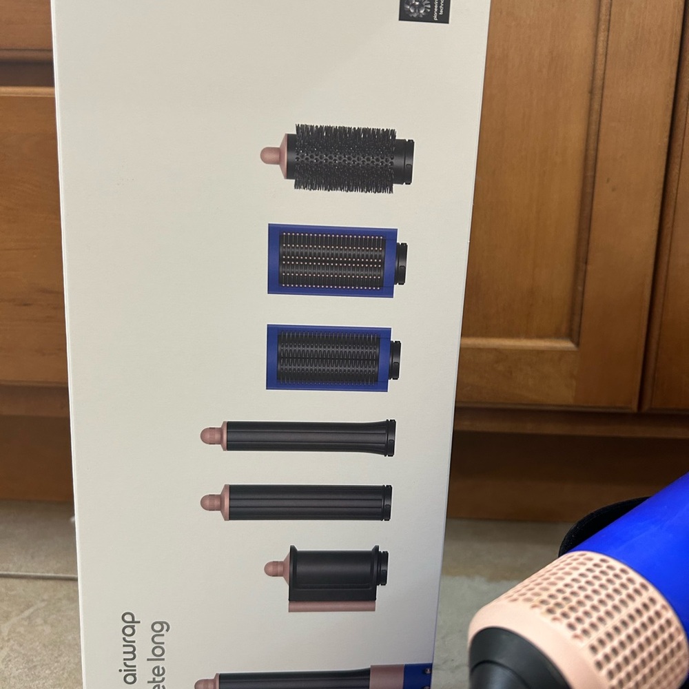Dyson Airwrap Complete Long Hair Styler - Blue and Black